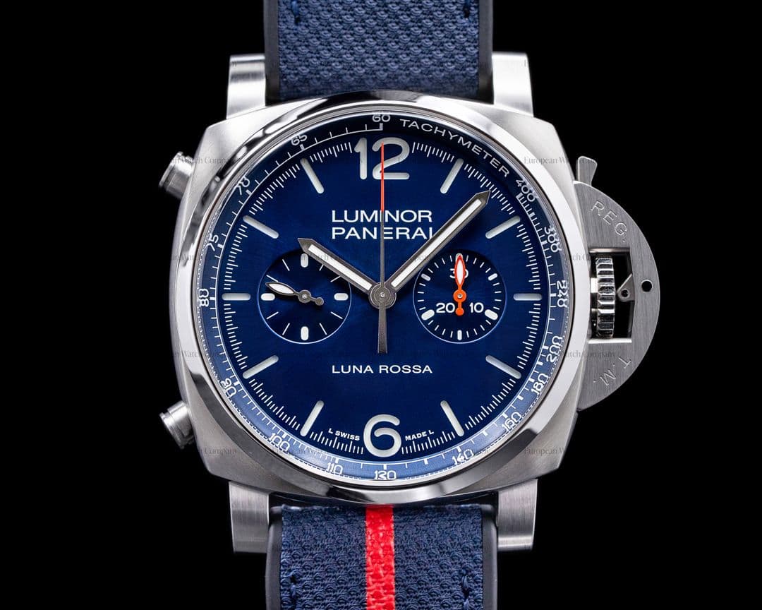 Panerai Luminor PAM01303 Luna Rossa Chronograph UNWORN