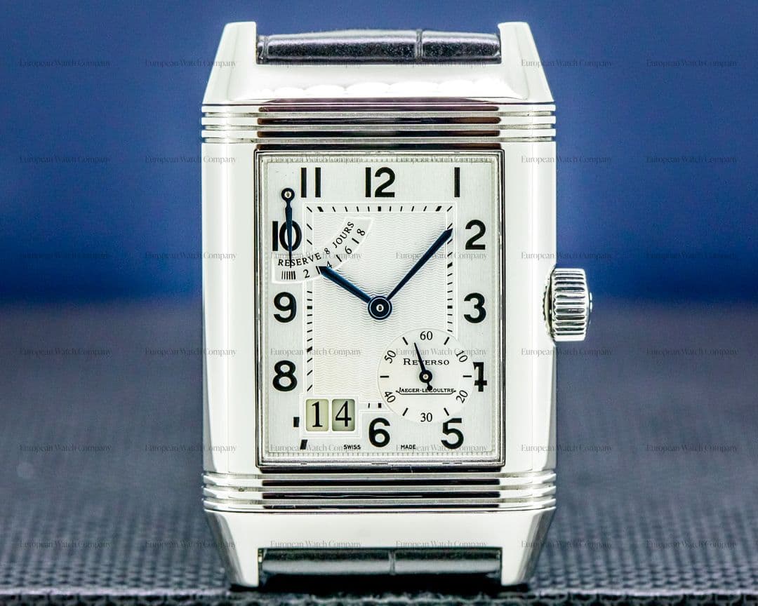 Jaeger LeCoultre Grande Date Reverso SS / Alligator