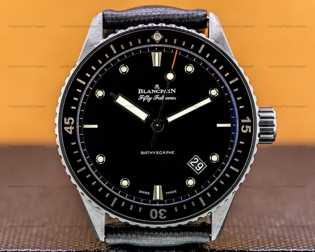 Blancpain Fifty Fathoms Bathyscaphe Ceramic