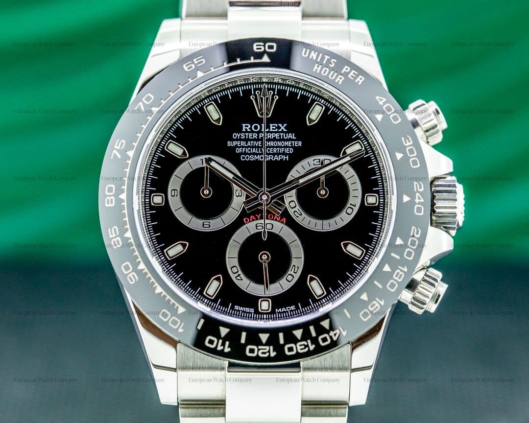 Rolex Daytona 116500 Ceramic Bezel SS / Black Dial 2021