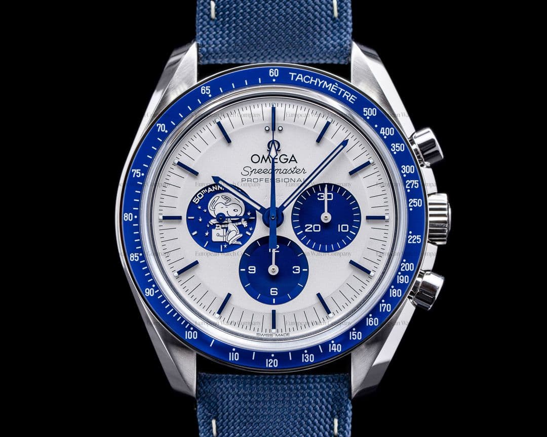 Omega Speedmaster Silver Snoopy Award 50th Anniversary UNWORN