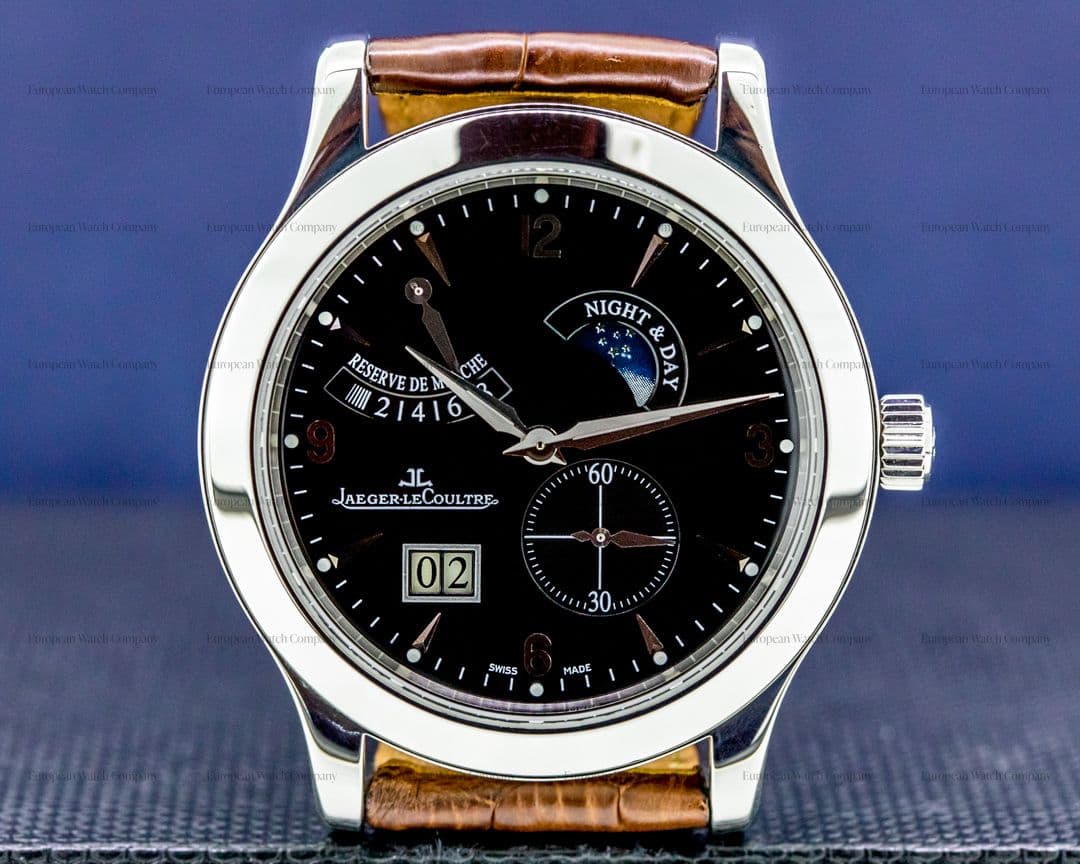 Jaeger-LeCoultre Master 8 Days SS Black Dial Limited to 50 Pieces