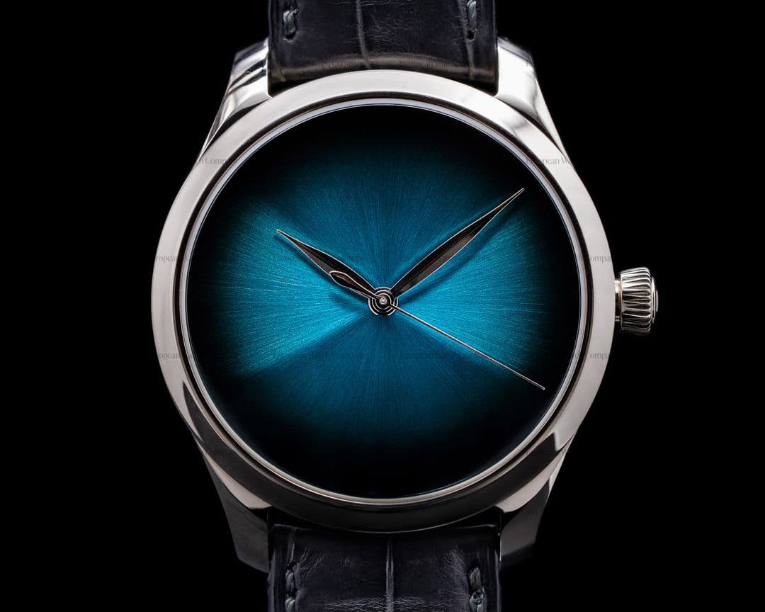 H. Moser & Cie. Endeavour Centre Seconds Concept Blue Lagoon 18k LIMITED
