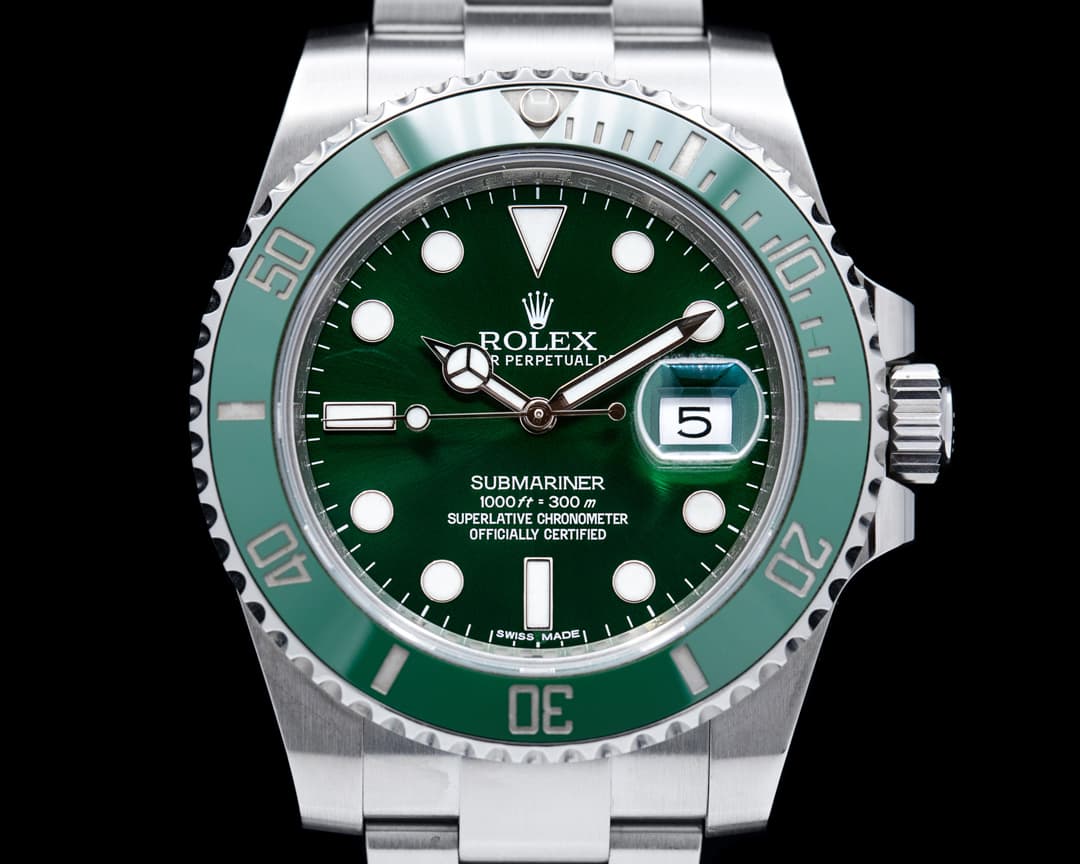 Rolex Submariner "Hulk" Green Ceramic Bezel Green Dial SS
