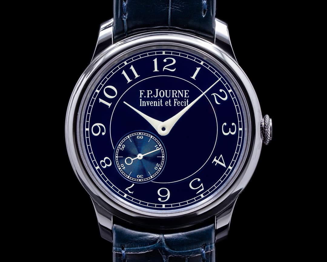 F. P. Journe Chronometre Bleu Tantalum Blue Dial