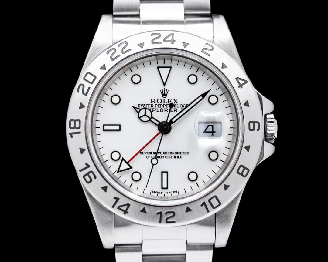 Rolex Explorer II "Polar" 16570 White Dial