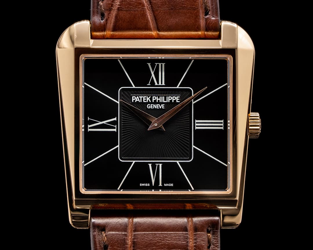 Patek Philippe Gondolo 5489R Trapeze 18K Rose Gold /Black Dial PIECE UNIQUE