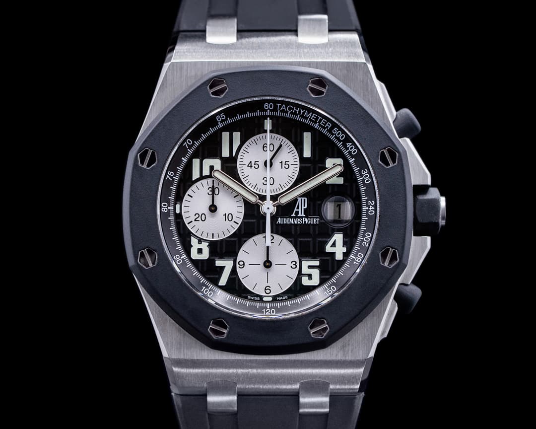 Audemars Piguet Royal Oak 25940SK Offshore Chronograph Rubberclad Black Dial 42MM