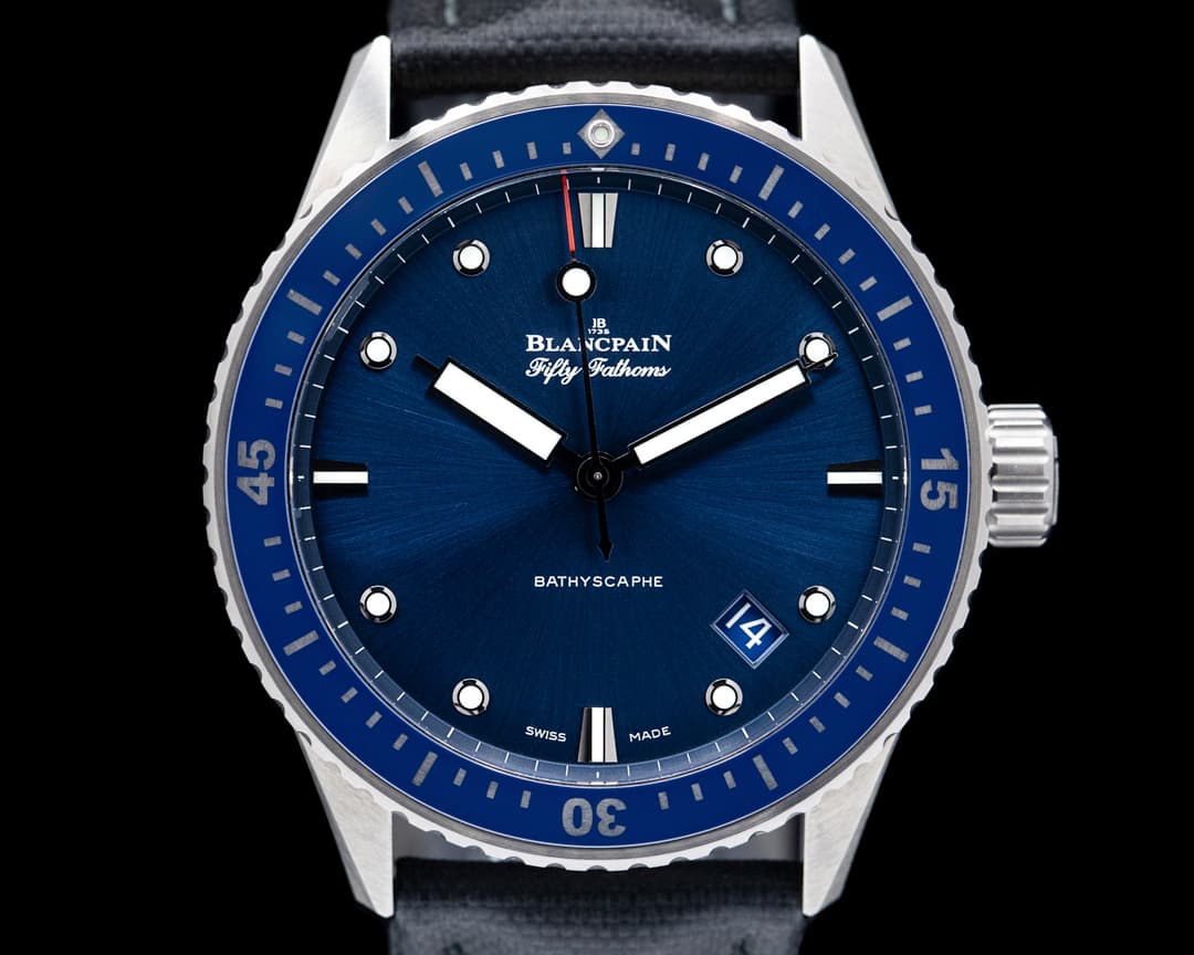 Blancpain Fifty Fathoms Bathyscaphe Ceramic Blue