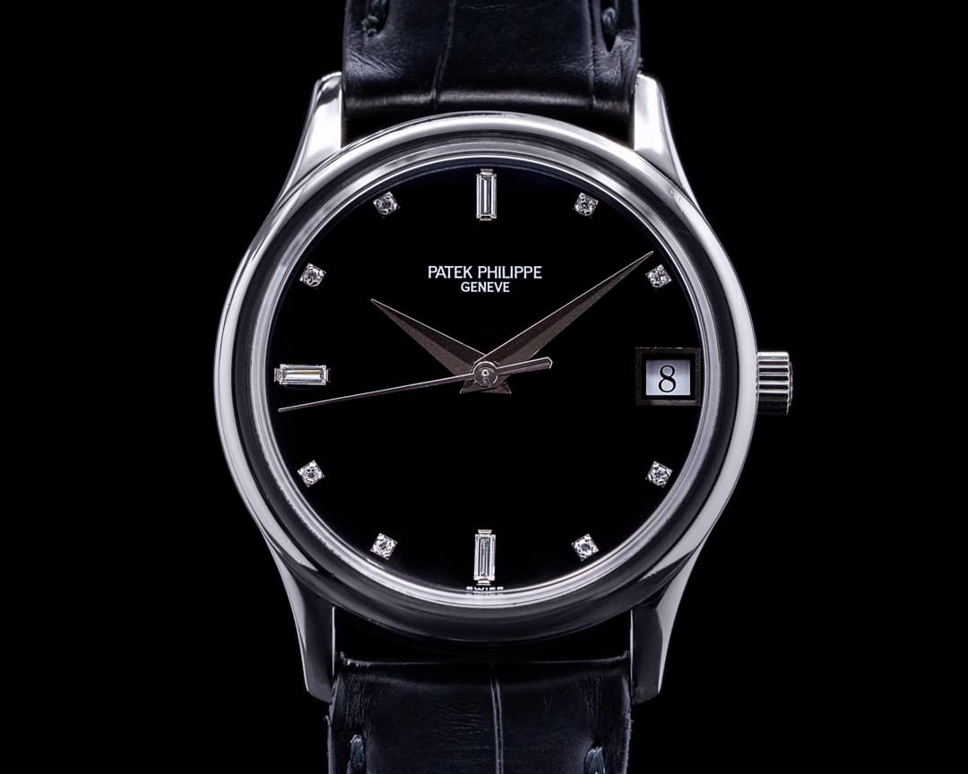 Patek Philippe Calatrava 3998P Platinum Automatic Diamond Dial RARE