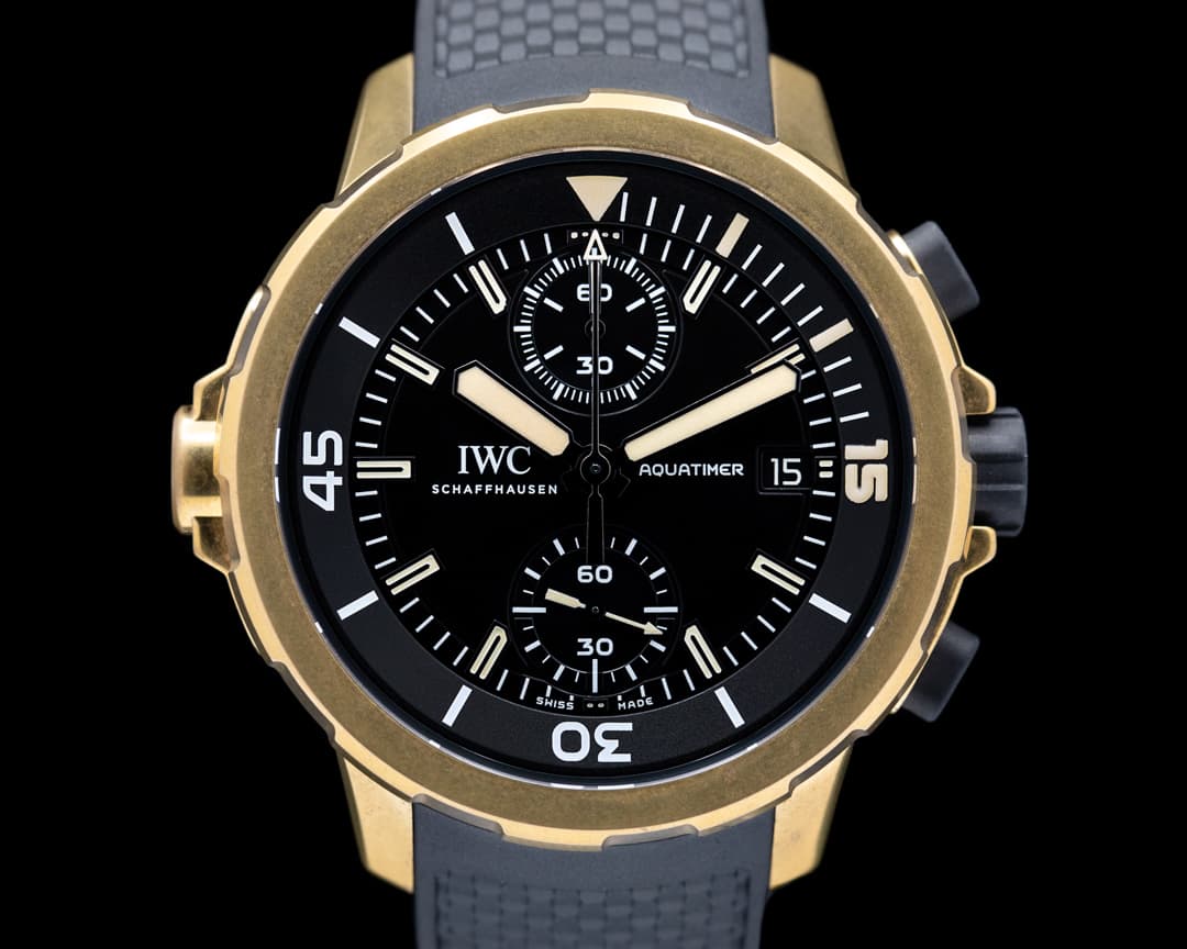 IWC Aquatimer Chronograph Expedition Charles Darwin Bronze