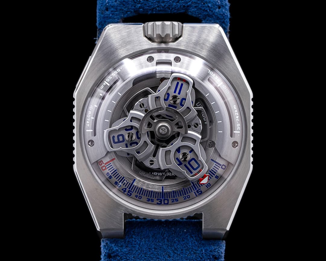 URWERK UR-100V Iron LIMITED TO 25 PIECES UNWORN
