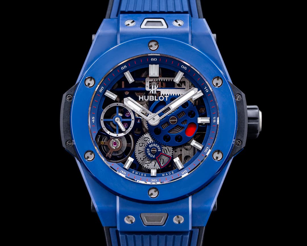 Hublot Big Bang MECA 10 Ceramic Blue
