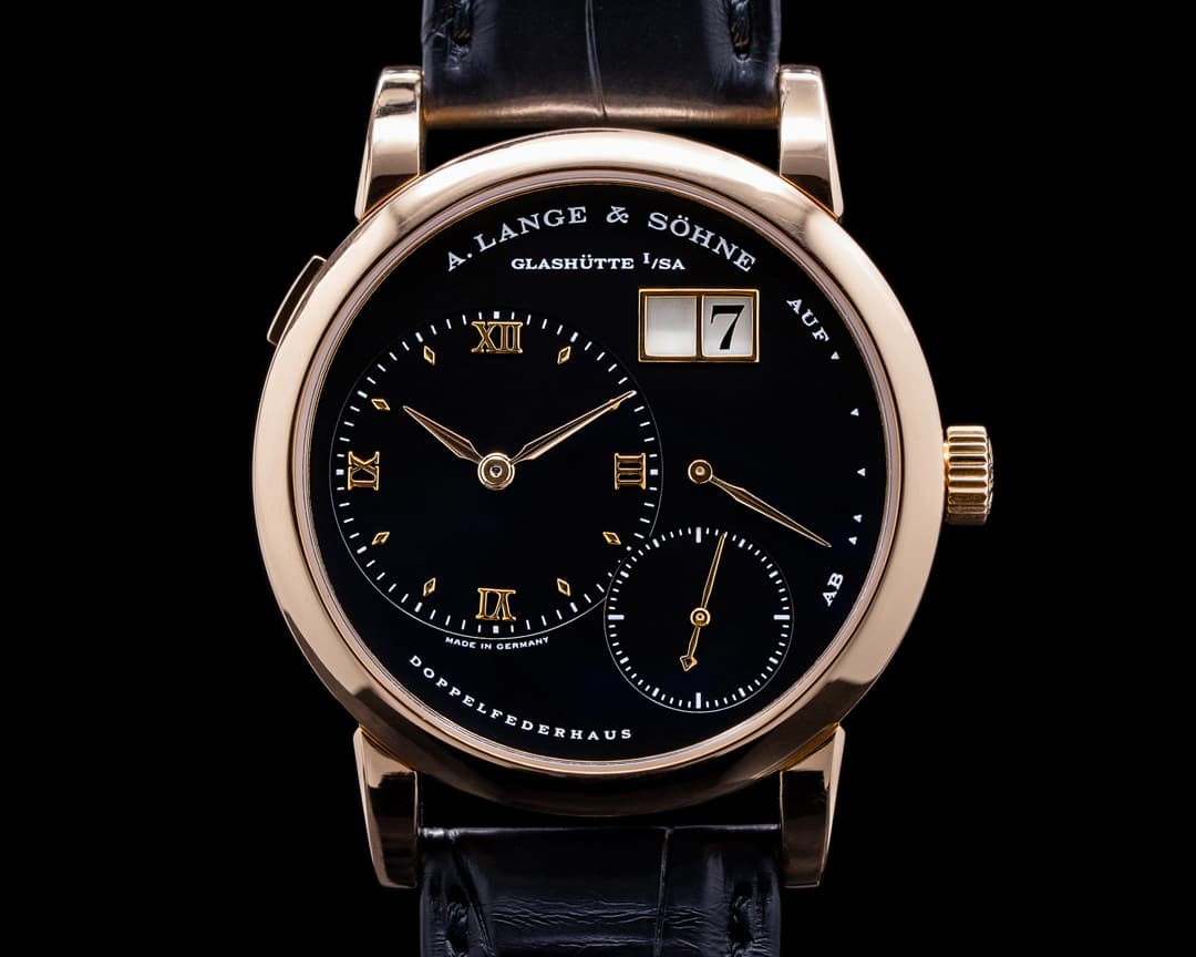 A. Lange & Söhne Lange 1 101.031 18K Rose Gold Black Dial