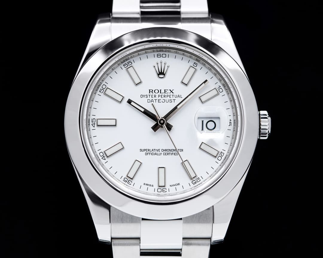 Rolex Datejust II SS White Dial