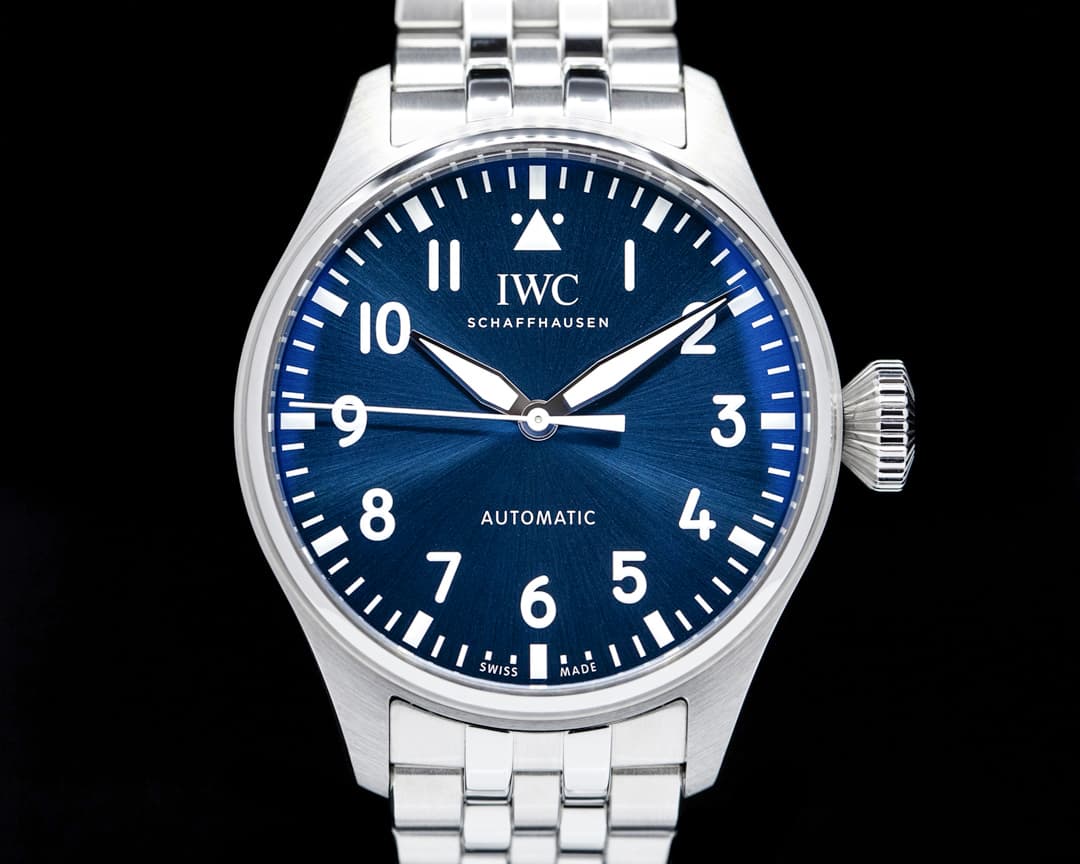 IWC Big Pilot's Watch IW329304 43mm Blue Dial Bracelet