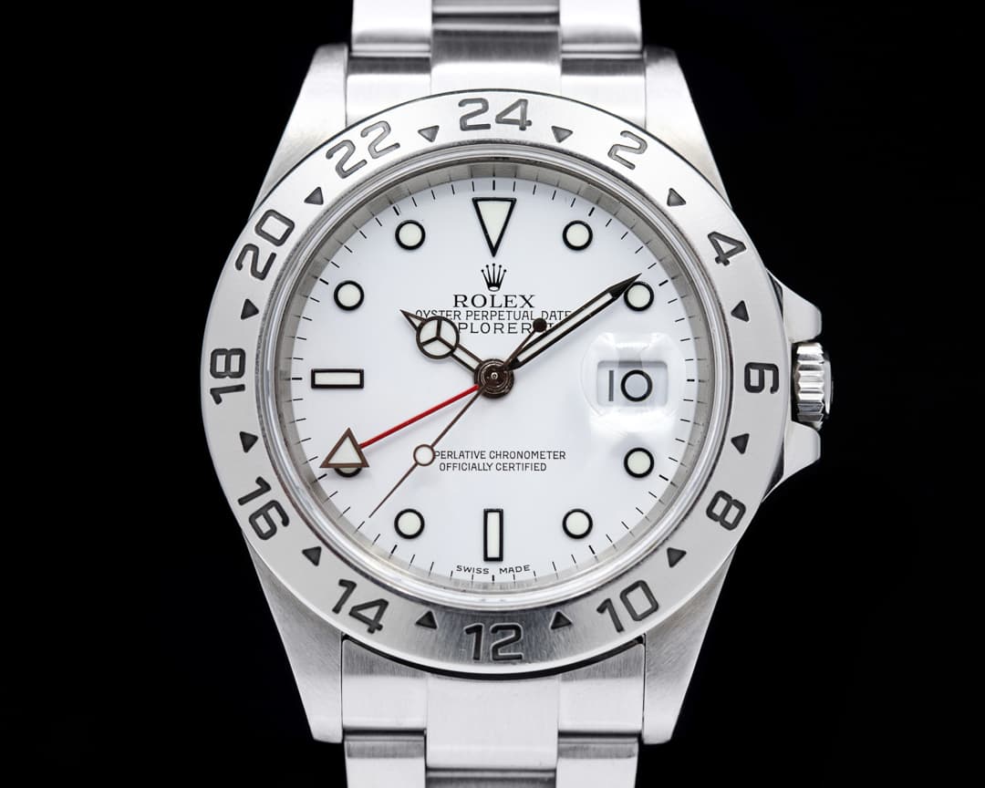 Rolex Explorer II 16570 White Dial