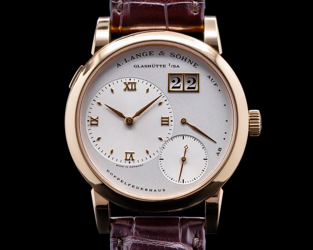 A. Lange & Söhne Lange 1 101.032 18K Rose Gold Silver Dial