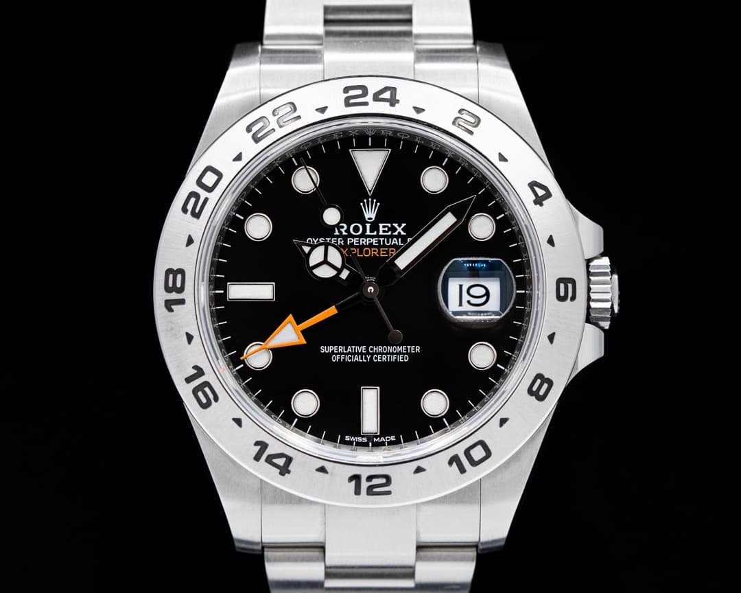 Rolex Explorer II Black Dial SS 2018