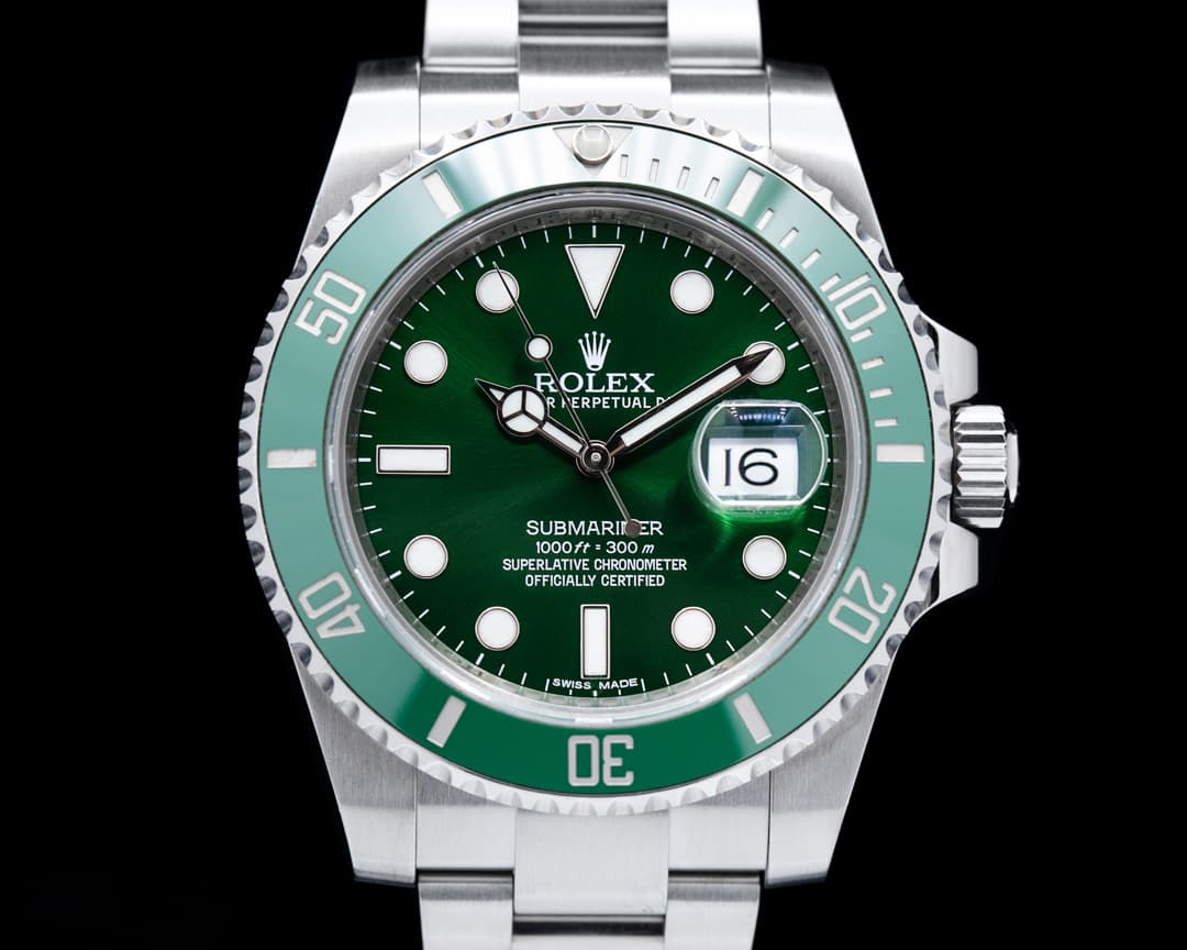 Rolex Submariner "Hulk" Green Ceramic Bezel Green Dial SS