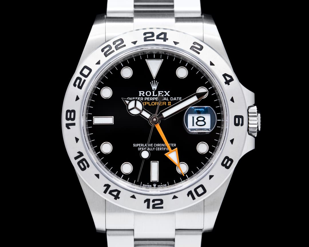 Rolex Explorer II Black Dial SS 2021