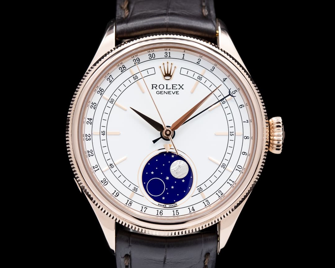 Rolex Rolex Cellini Moonphase 50535 18K Rose Gold