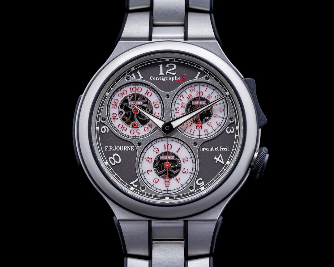 F.P. Journe Centigraphe Sport Aluminum / Bracelet FULL SET