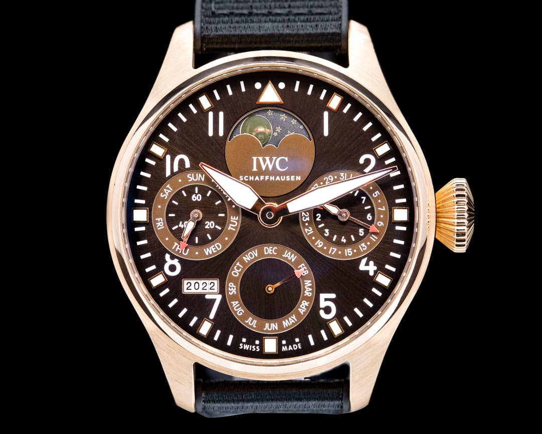 IWC Big Pilot Perpetual IW502804 Calendar Rose Gold Limited 50 Pieces