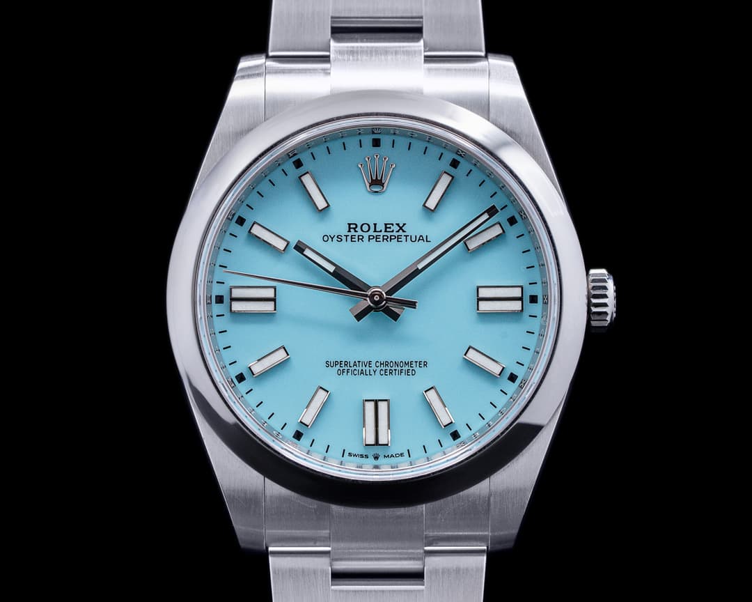 Rolex Oyster Perpetual 124300 41mm SS / Turquoise "Tiffany" Dial 2021