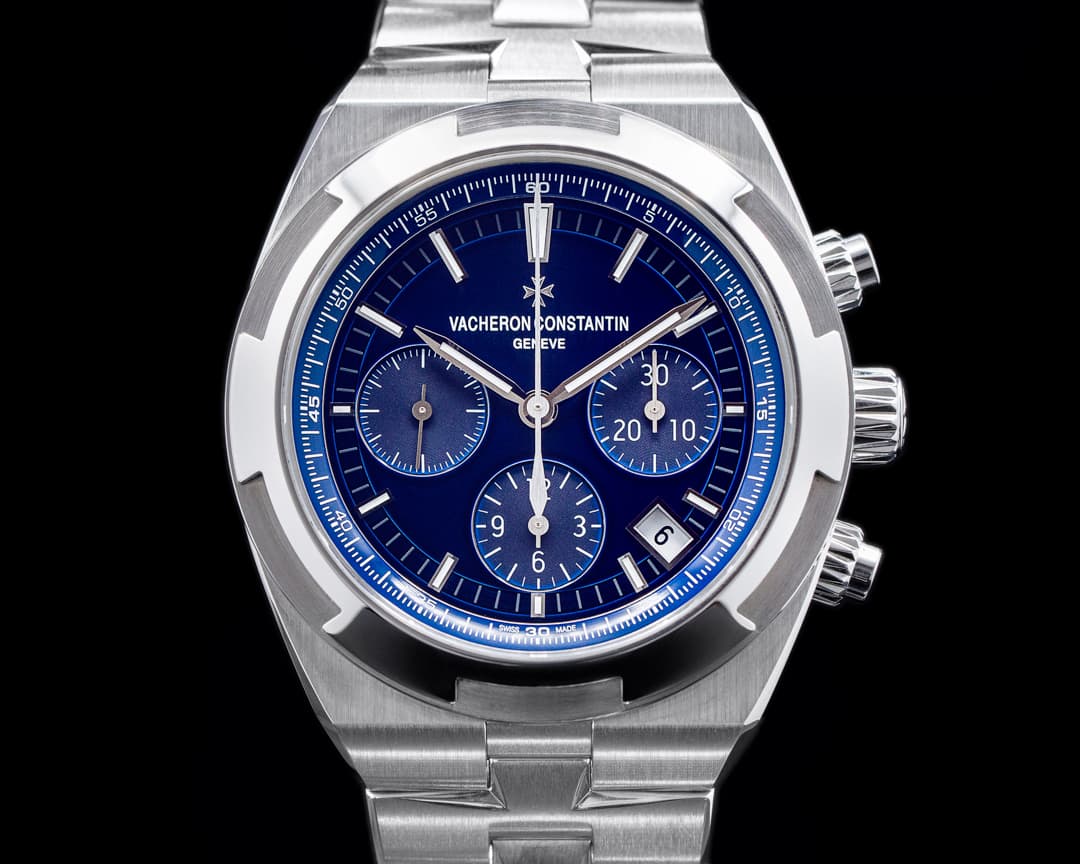Vacheron Constantin Overseas Chronograph 5500V Blue Dial SS