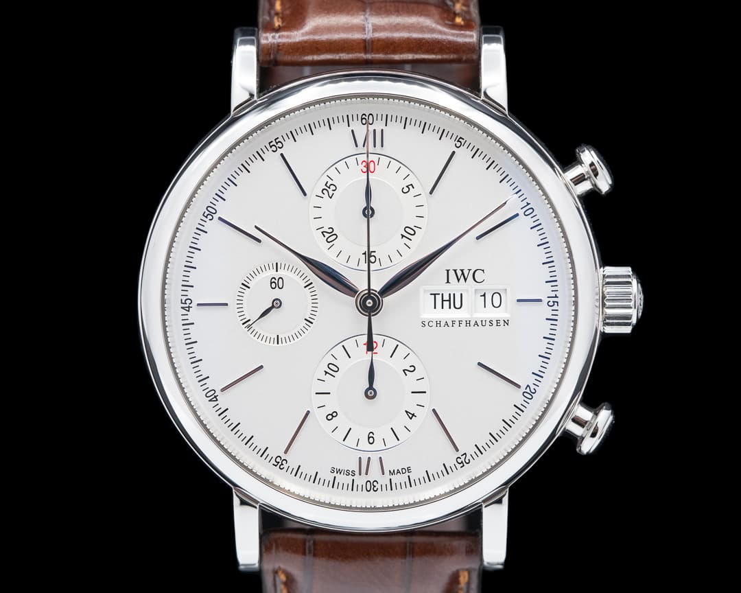 IWC Portofino Chronograph SS Silver Dial