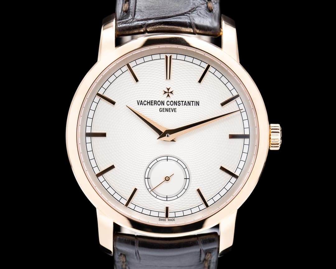 Vacheron Constantin Patrimony Traditionnelle 18K Rose Gold BOUTIQUE GUILLOCHE