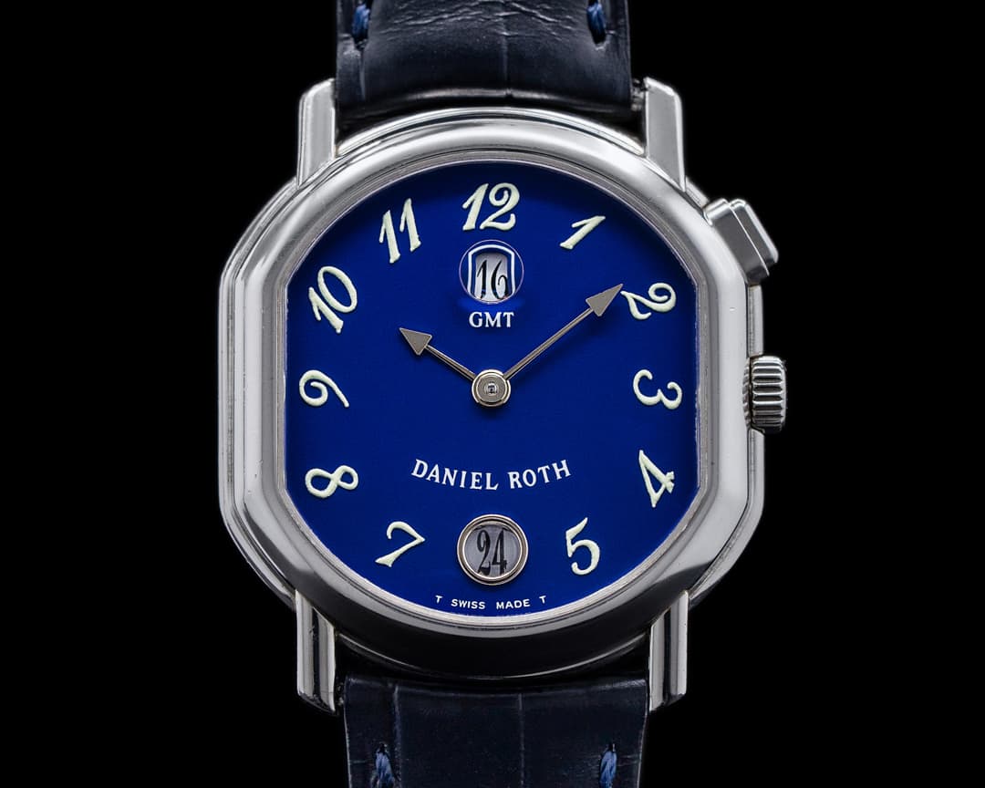 Daniel Roth GMT Blue Dial Breguet Numerals