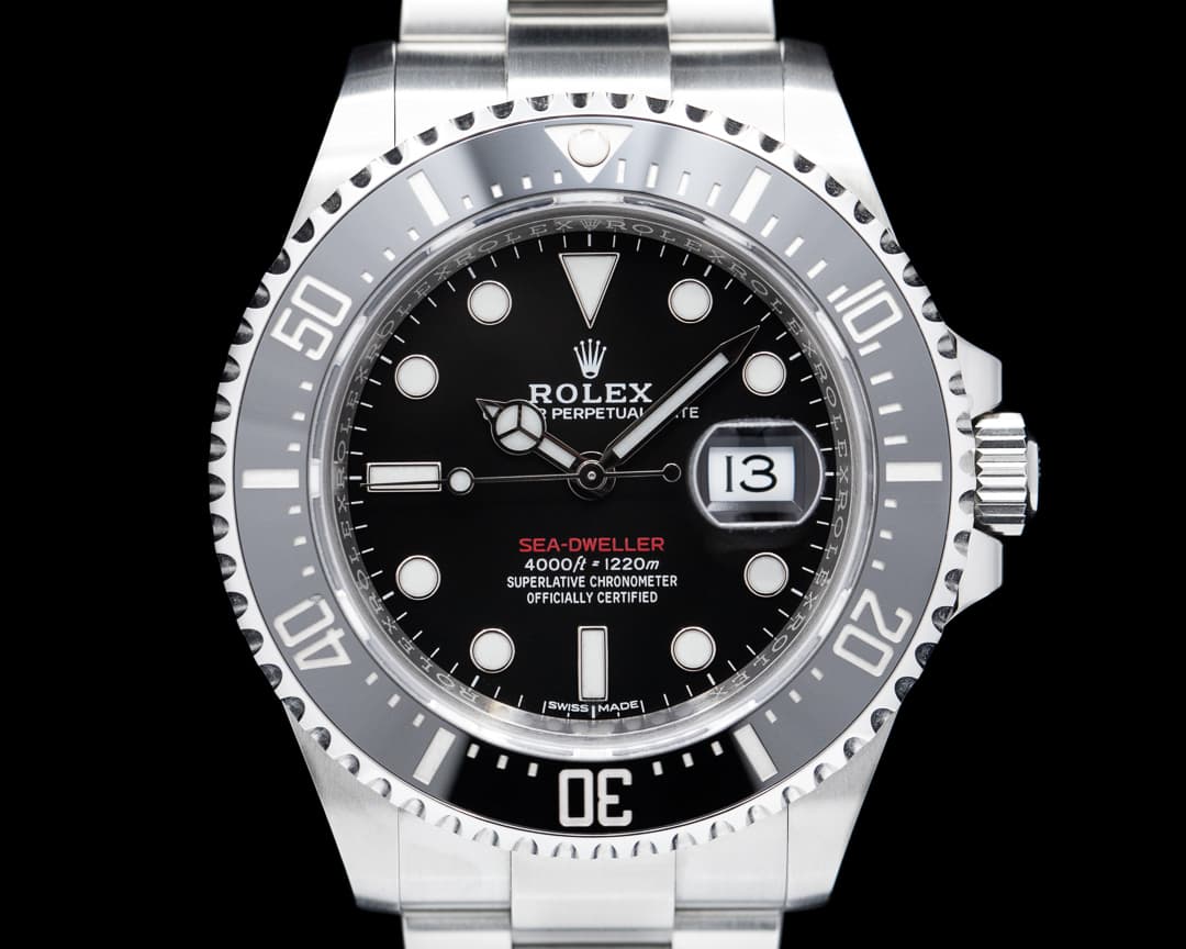 Rolex Sea Dweller 126600 RED 43MM SS 2017