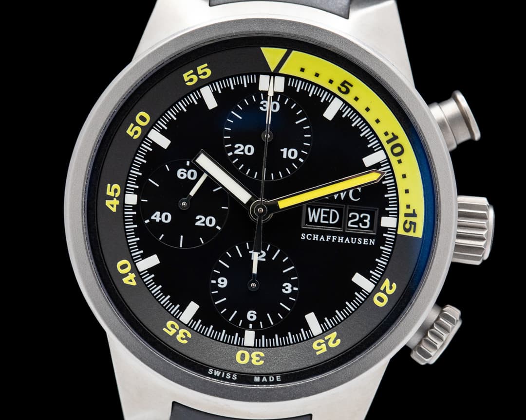 IWC Aquatimer Chronograph Titanium / Rubber
