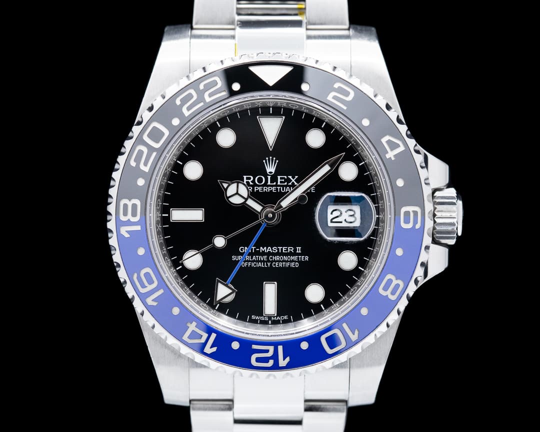 Rolex GMT Master II 116710 Ceramic Batman SS