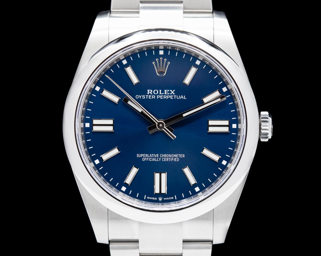 Rolex Oyster Perpetual 124300 41mm SS / Blue Dial 2022 UNWORN