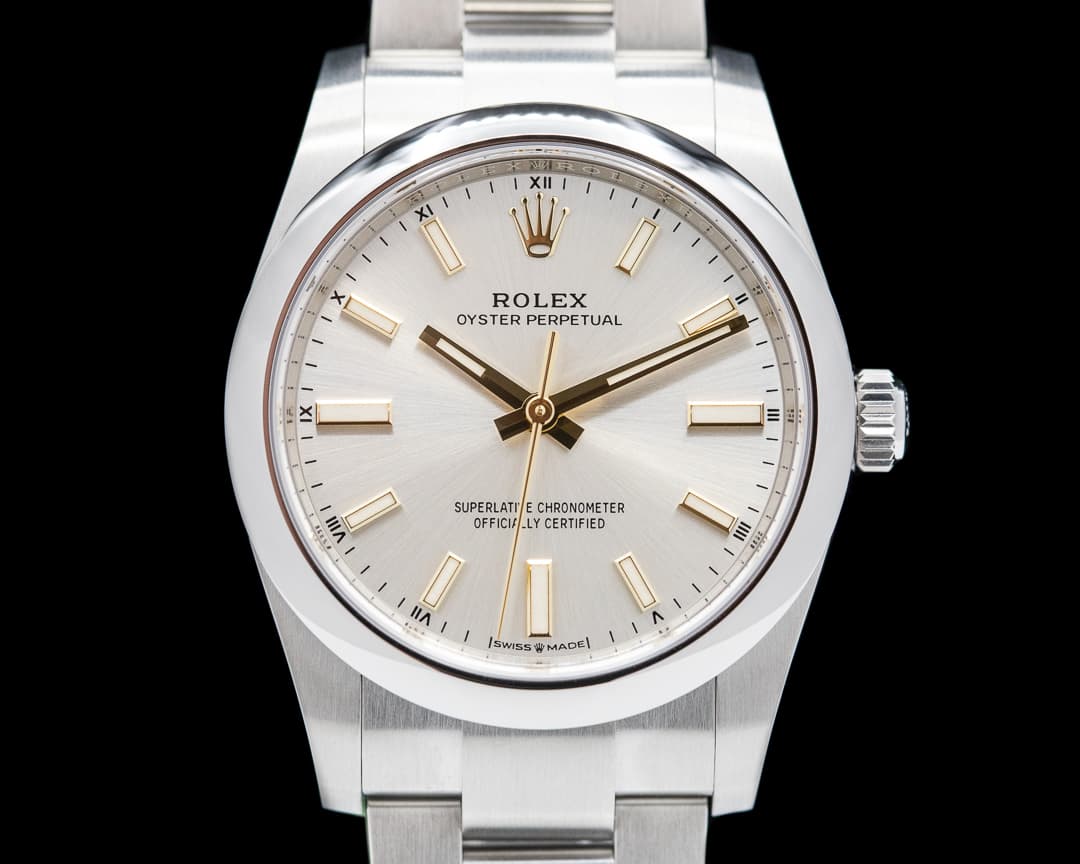 Rolex Oyster Perpetual 124200 34mm SS / Silver Dial 2022 UNWORN