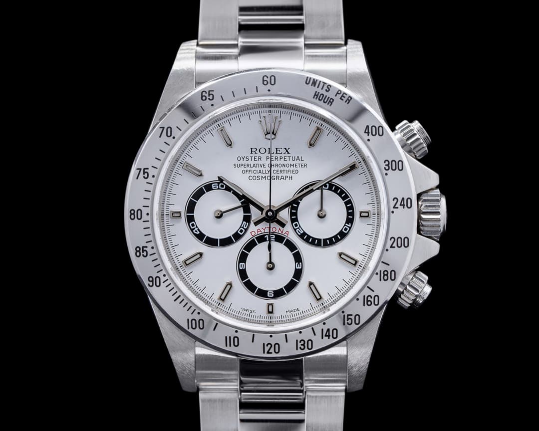 Rolex Daytona SS White Dial Zenith Movement A Series FULL SET NICE