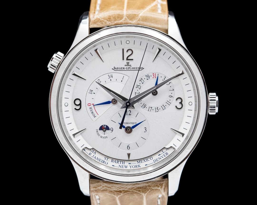 Jaeger-LeCoultre Master Control Geographic SS Silver Dial Unworn