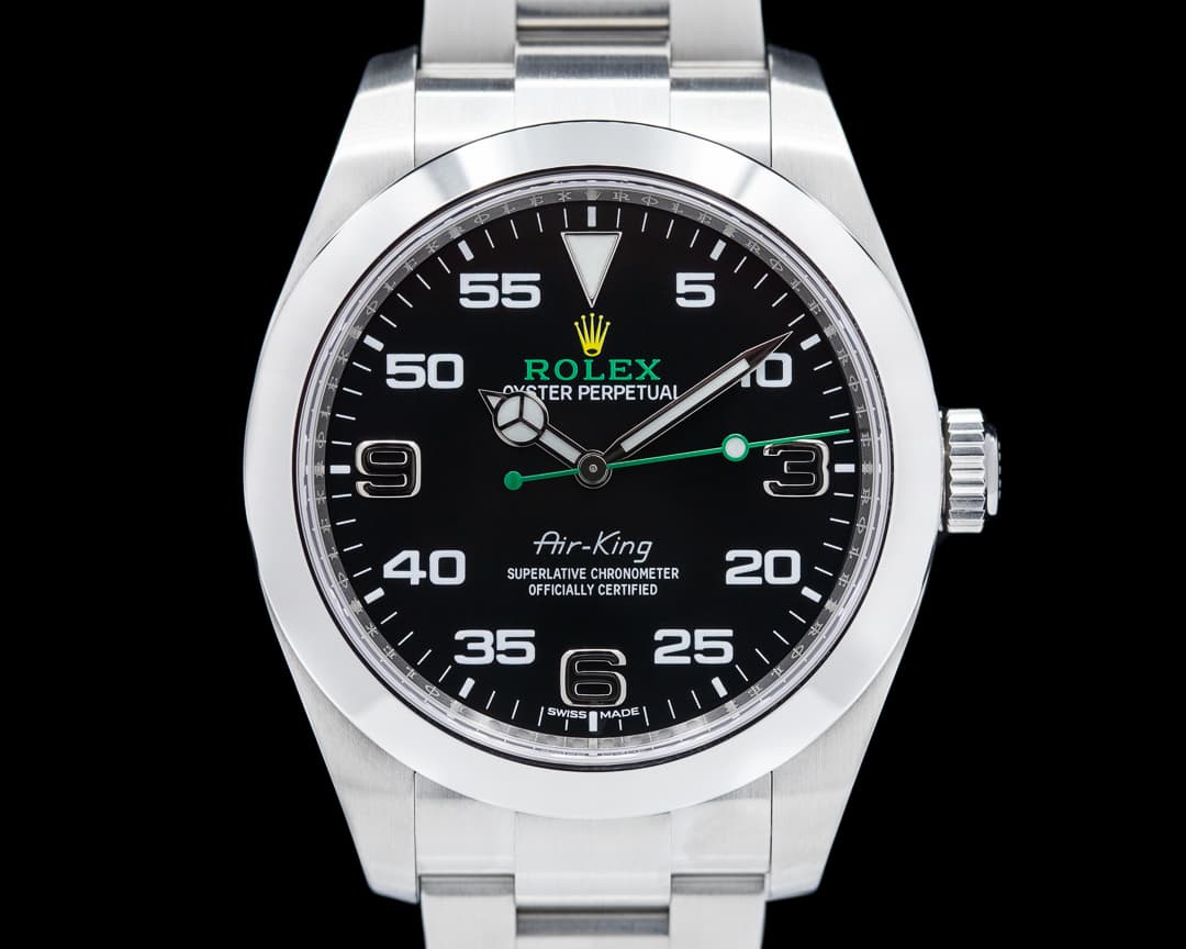 Rolex Air King 116900 Black Dial SS 2021