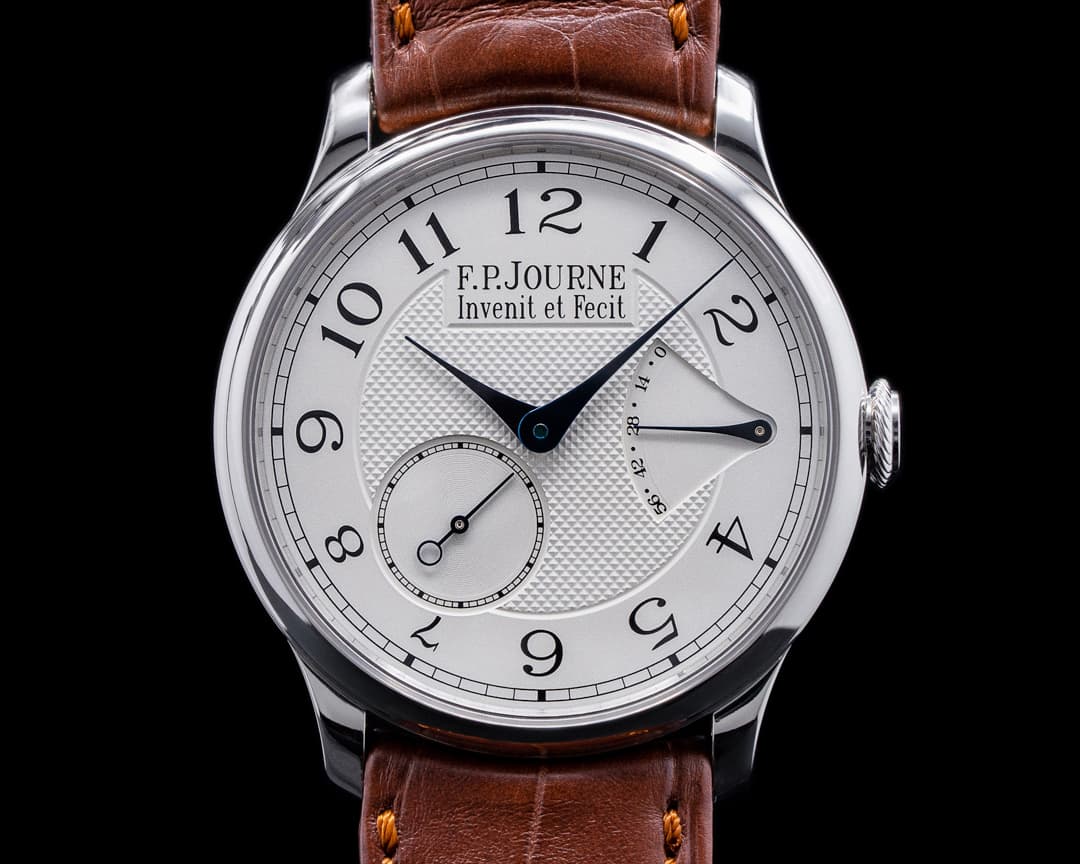 F.P. Journe Chronometre Souverain Platinum / Silver Dial 38MM RARE FULL SET