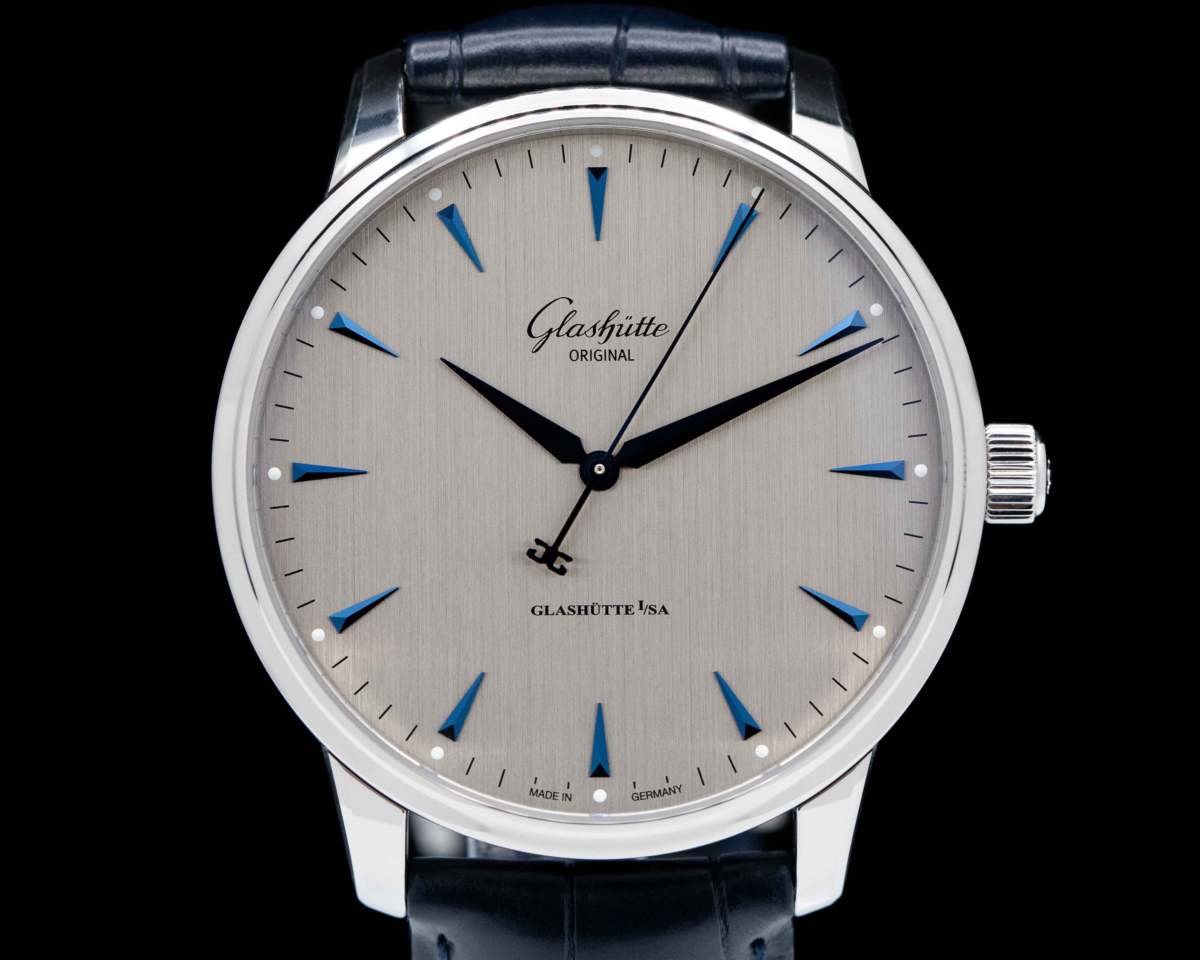 Glashütte Original Senator Excellence SS Silver Dial UNWORN