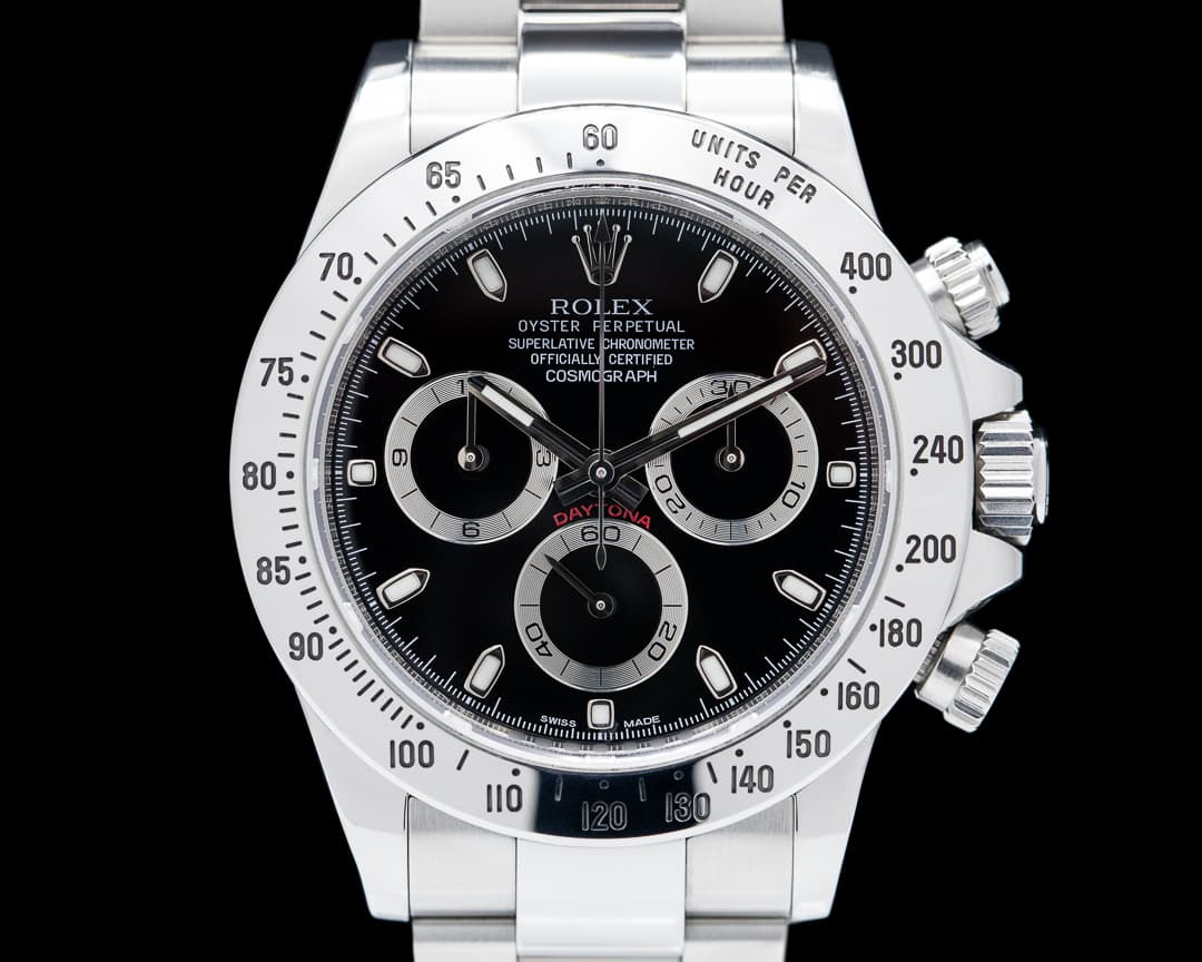 Rolex Daytona 116520 Black Dial SS
