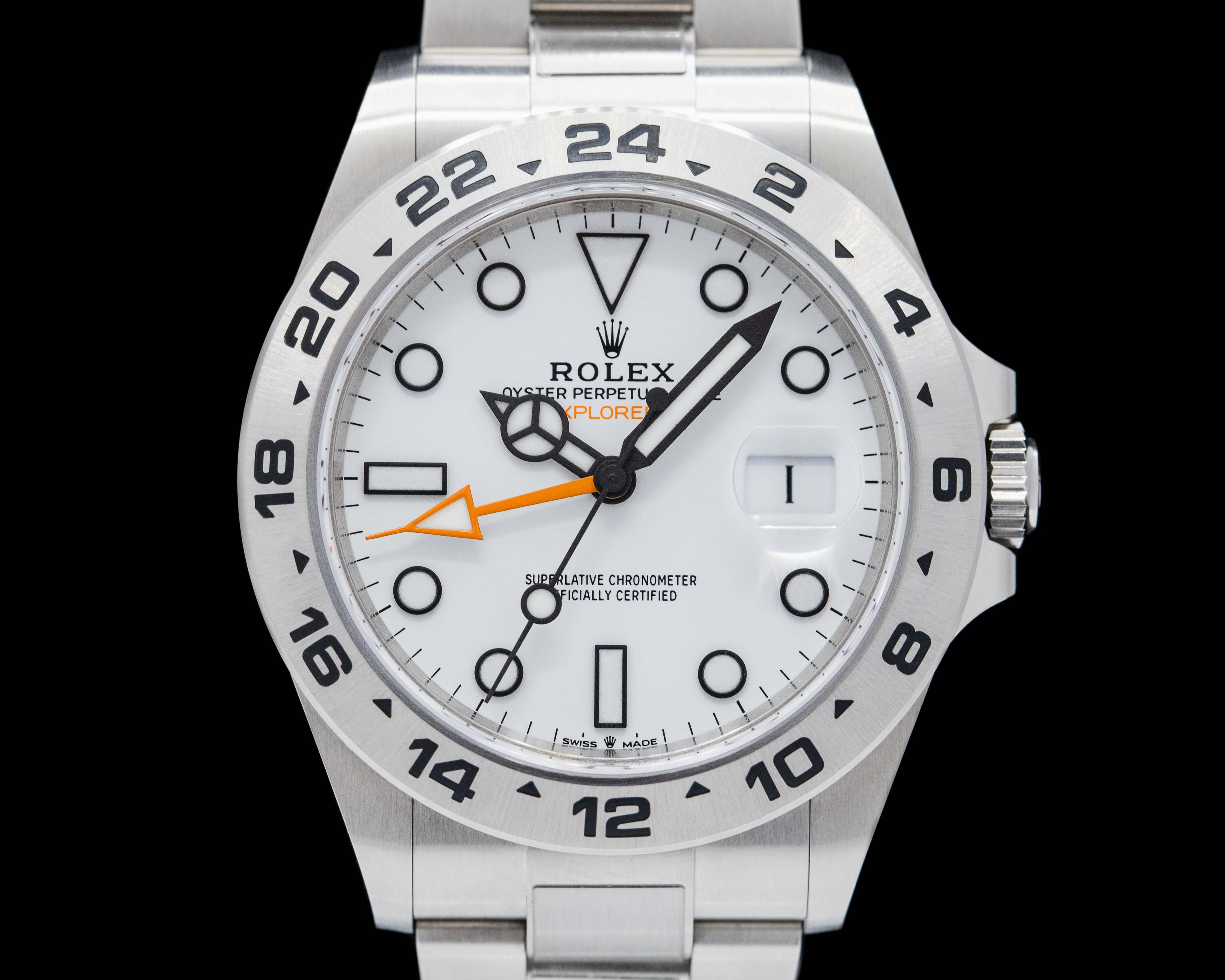 Rolex Explorer II 226570 White Dial SS 2021