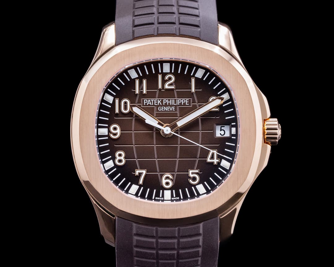 Patek Philippe Aquanaut 18K 5167R Rose Gold / Brown Dial