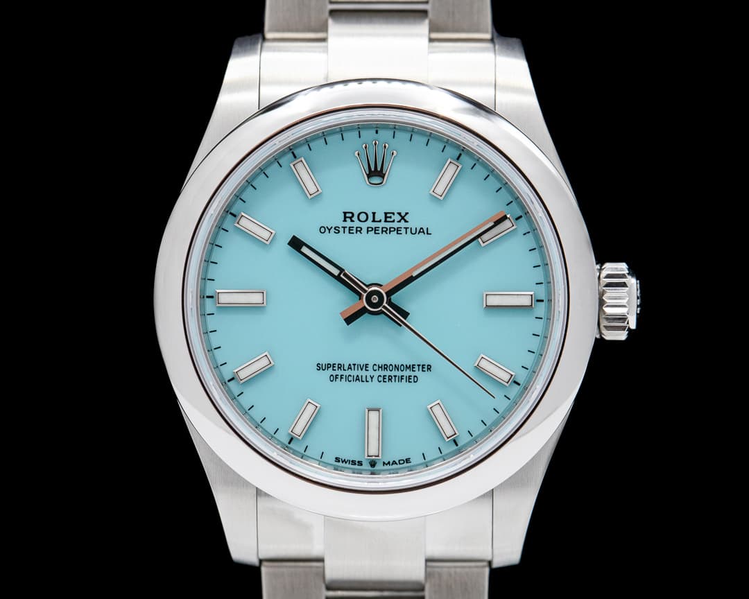 Rolex Oyster Perpetual 277200 31mm SS / Turquoise 2022 UNWORN