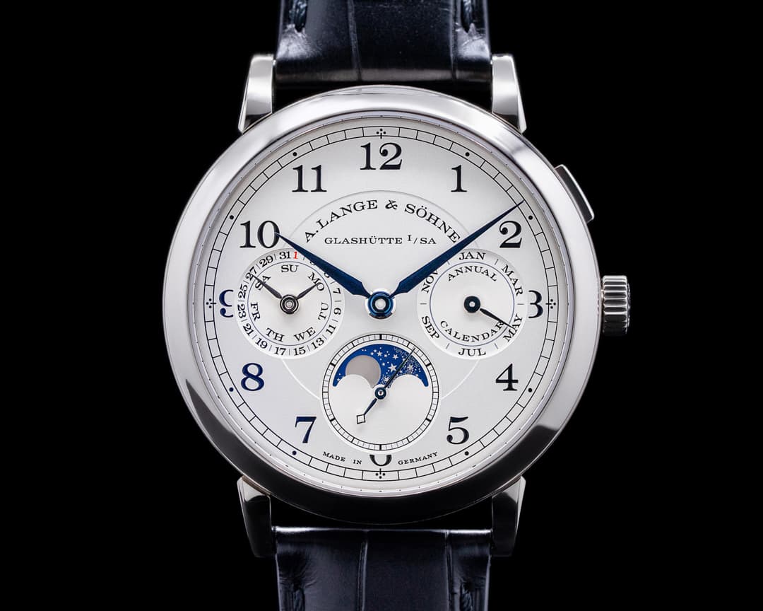 A. Lange and Sohne 1815 238.026 Annual Calendar 18k White Gold