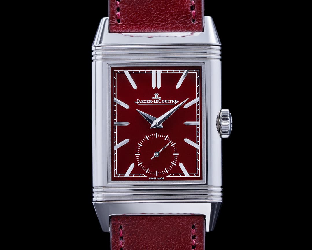 Jaeger LeCoultre Reverso Tribute Small Seconds Burgundy 2021