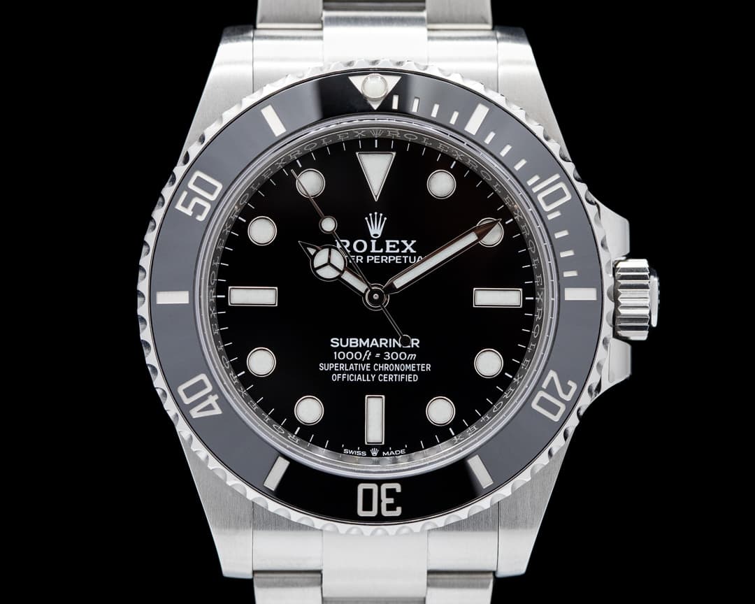 Rolex Submariner 124060 No Date Ceramic Bezel 41MM 2021